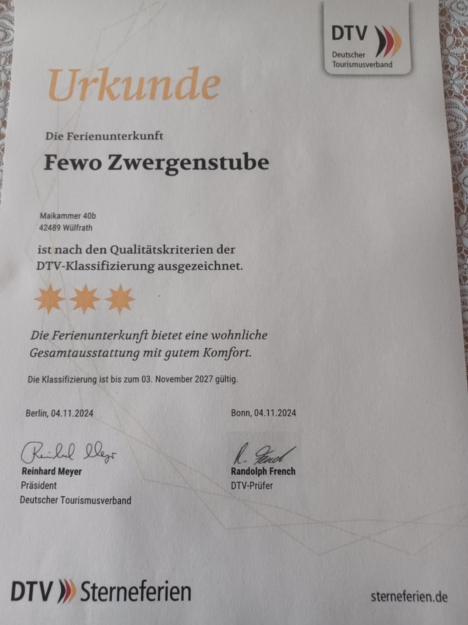 דירות Wulfrath Zwergenstube מראה חיצוני תמונה